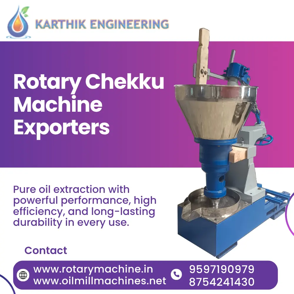 Rotary Chekku Machine Exporters