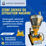 Stone Chekku Oil Extraction Machine Manufacturer
